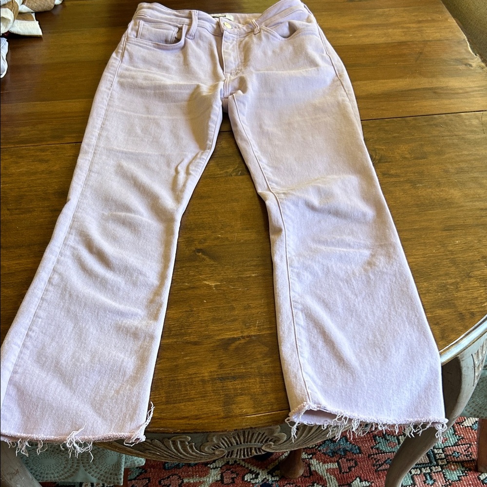 Mavi Women's Lavender Flare Jeans